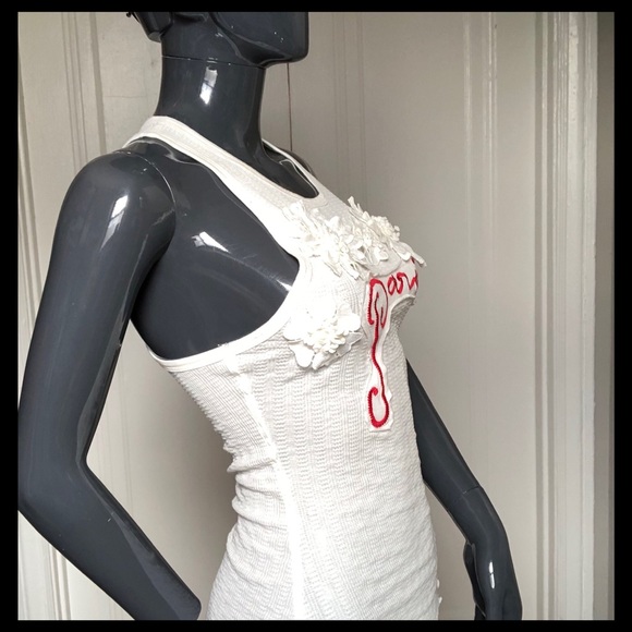 SOLD! Free People "Paris" 3D Embroidered Tank - Picture 7 of 7